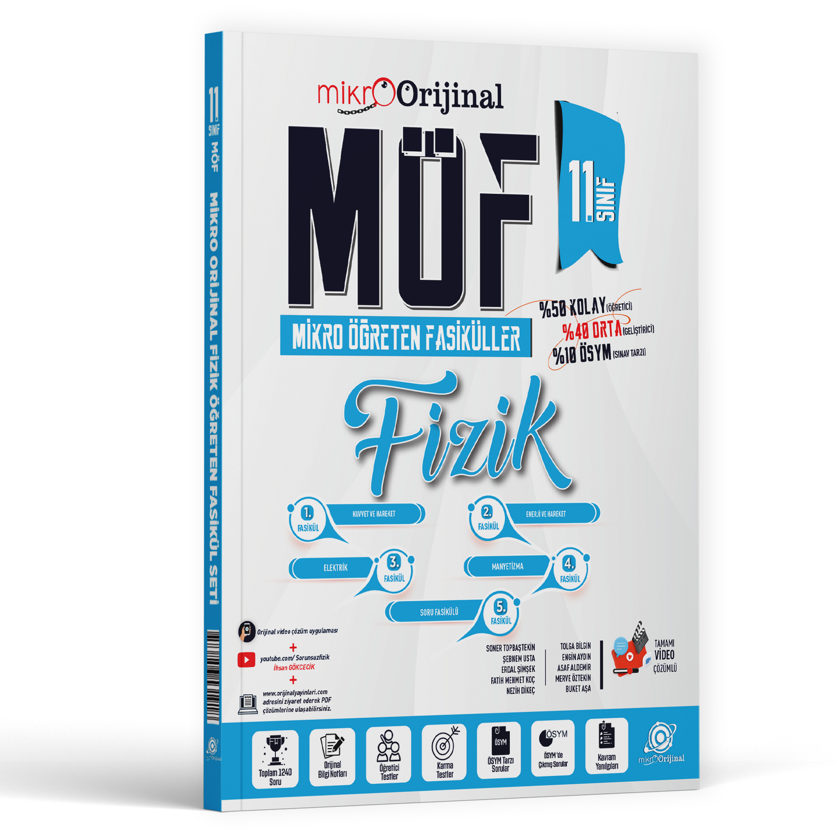 MİKRO ORİJİNAL 11.SINIF MÖF SET FİZİK - 25-26